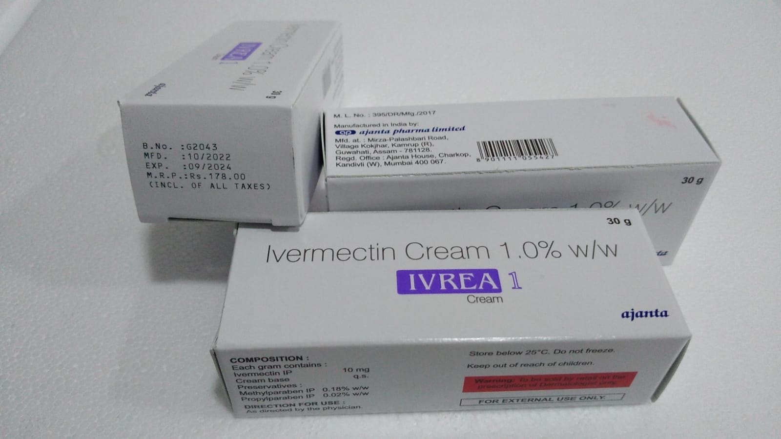 Ivermectin cream
